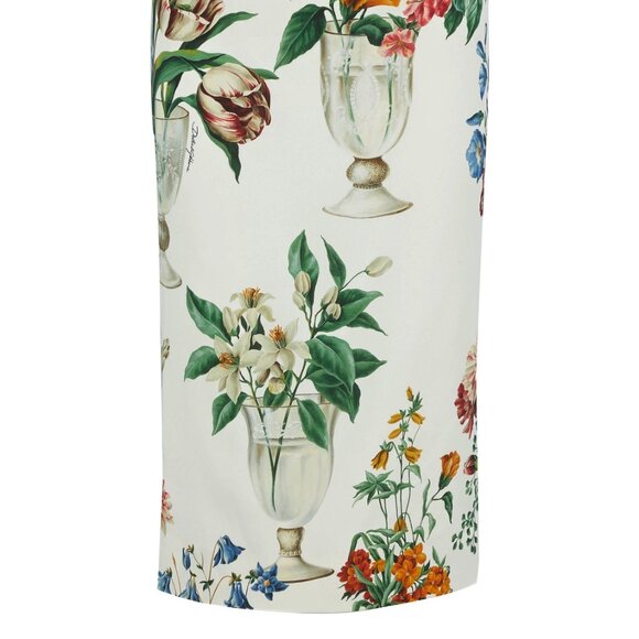 Dolce & Gabbana Printed Silk-Blend Pencil Skirt - Size medium but altered to sma - Picture 2 of 4